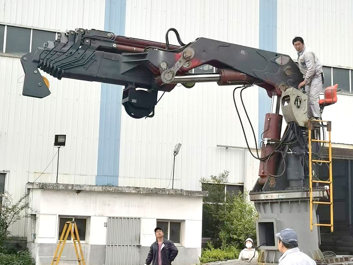 folding boom marine crane folding boom marine crane